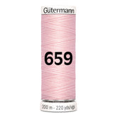 Gutermann garen | 200m | 659 lichtroze naaigaren GM - 200 - 659 - LICHTROZE 4008015032708